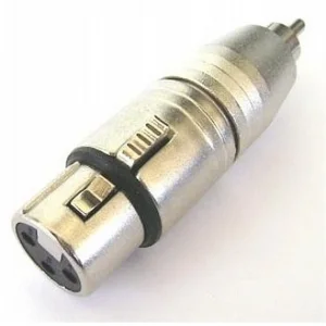 TTAF 3`Lü Dişi Xlr Den Rca Erkeke Çevirici A